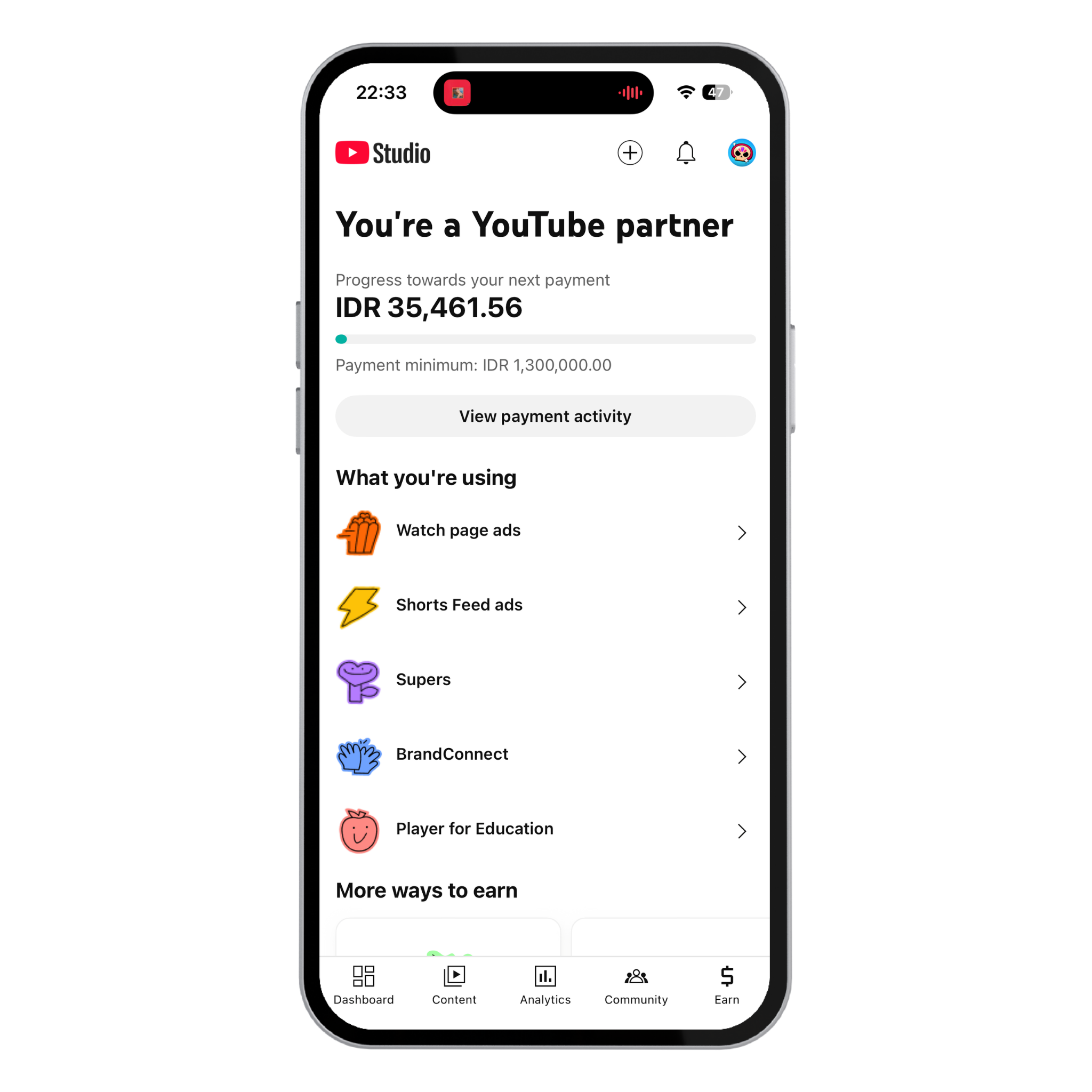 Monetized Youtube Channel