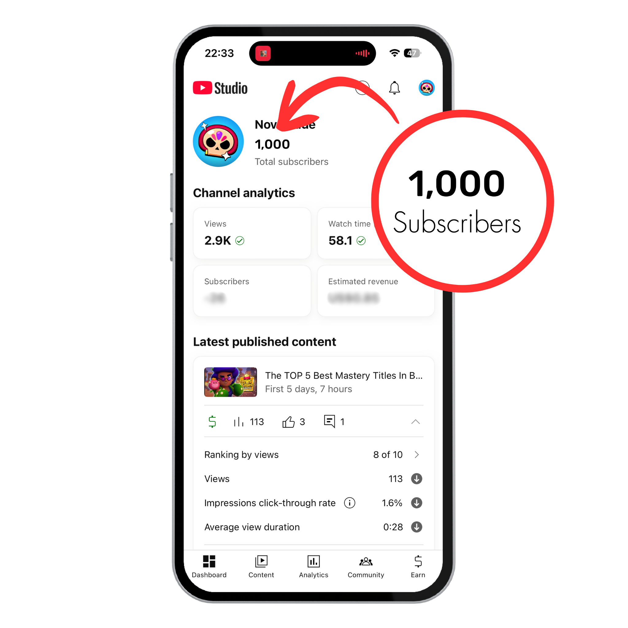 Monetized Youtube Channel