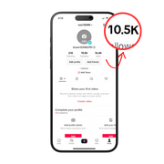 Monetized Tiktok Account